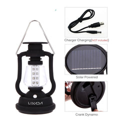 Vintage Solar Camping Light