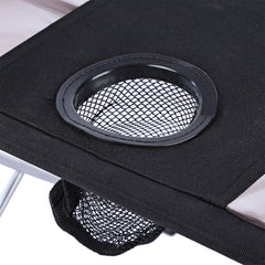Foldable Table With Bottle Hole